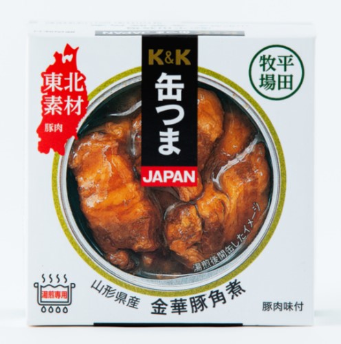 缶つまＪＡＰＡＮ　山形県産金華豚角煮