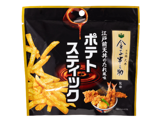 金子半之助監修 江戸前天丼のたれ風味 ポテトスティック