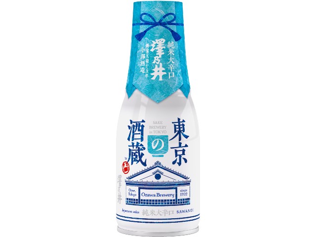 「東京の酒蔵」澤乃井純米大辛口ボトル缶