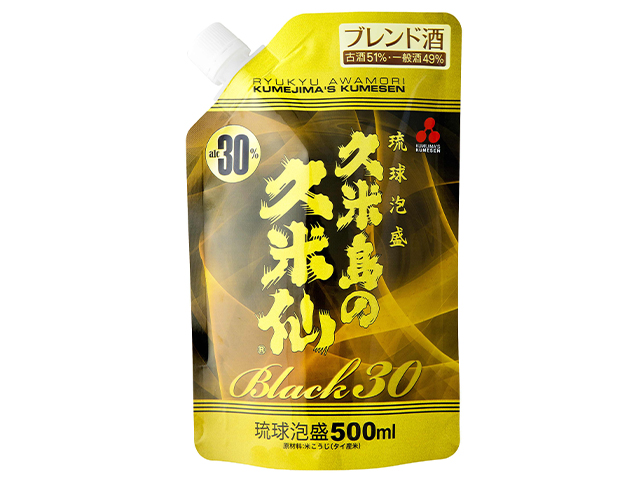 久米島の久米仙 ブラック30の商品画像