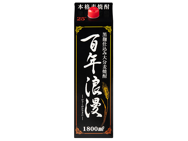 麦焼酎 黒麹 百年浪漫の商品画像