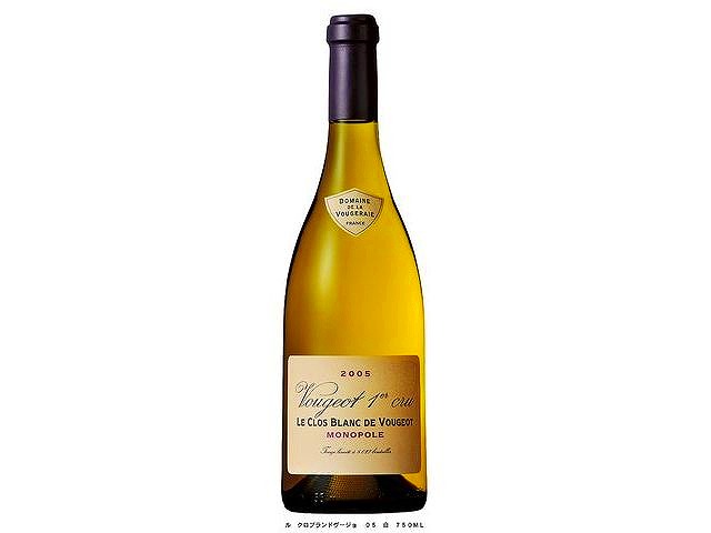 ヴージョ 1級 ル クロ ブラン ド ヴージョ 白 Domaine De La Vougeraie Vougeot 1er Cru Le Clos Blanc De Vougeot フランス ブルゴーニュ ドメーヌ ド ラ ヴージュレー ワイン オリジナルブランド 国分グループ本社株式会社