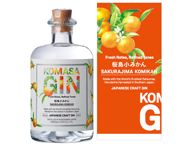 KOMASA GIN 桜島小みかんの商品画像