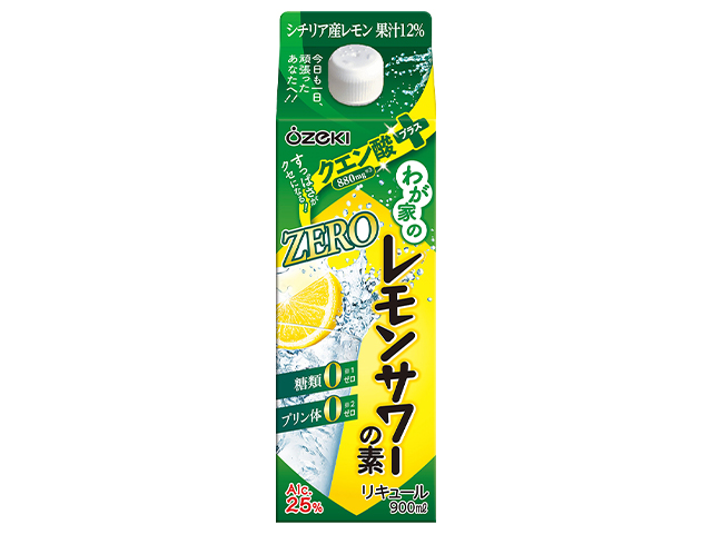 レモンサワーの素 ZERO クエン酸の商品画像