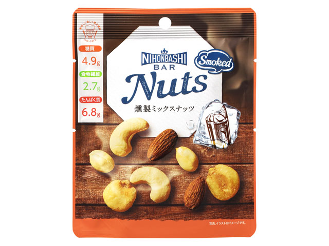 Ｎｕｔｓ　燻製ミックスナッツ